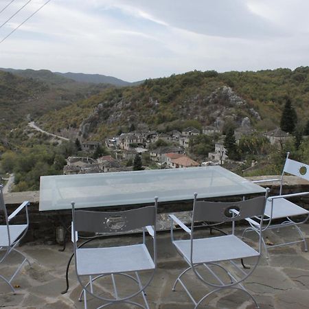 Heaven'S View Mansion - Zagori Stone Built Gem Vila Kípoi Exterior foto