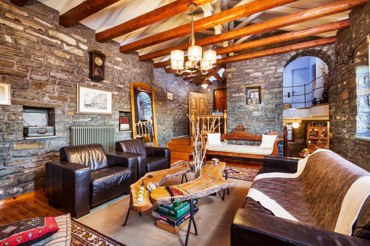 Heaven'S View Mansion - Zagori Stone Built Gem Vila Kípoi Exterior foto