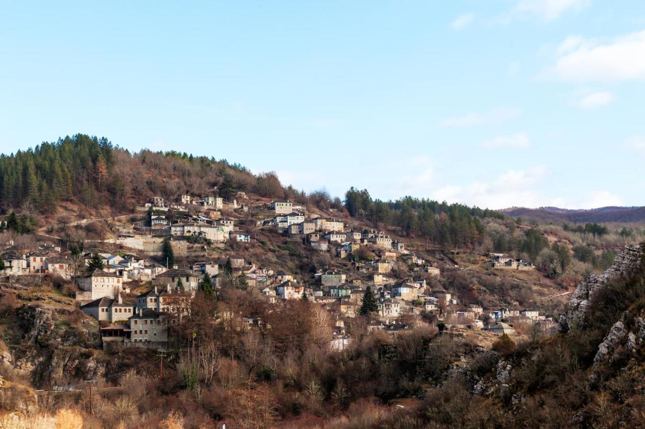 Heaven'S View Mansion - Zagori Stone Built Gem Vila Kípoi Exterior foto