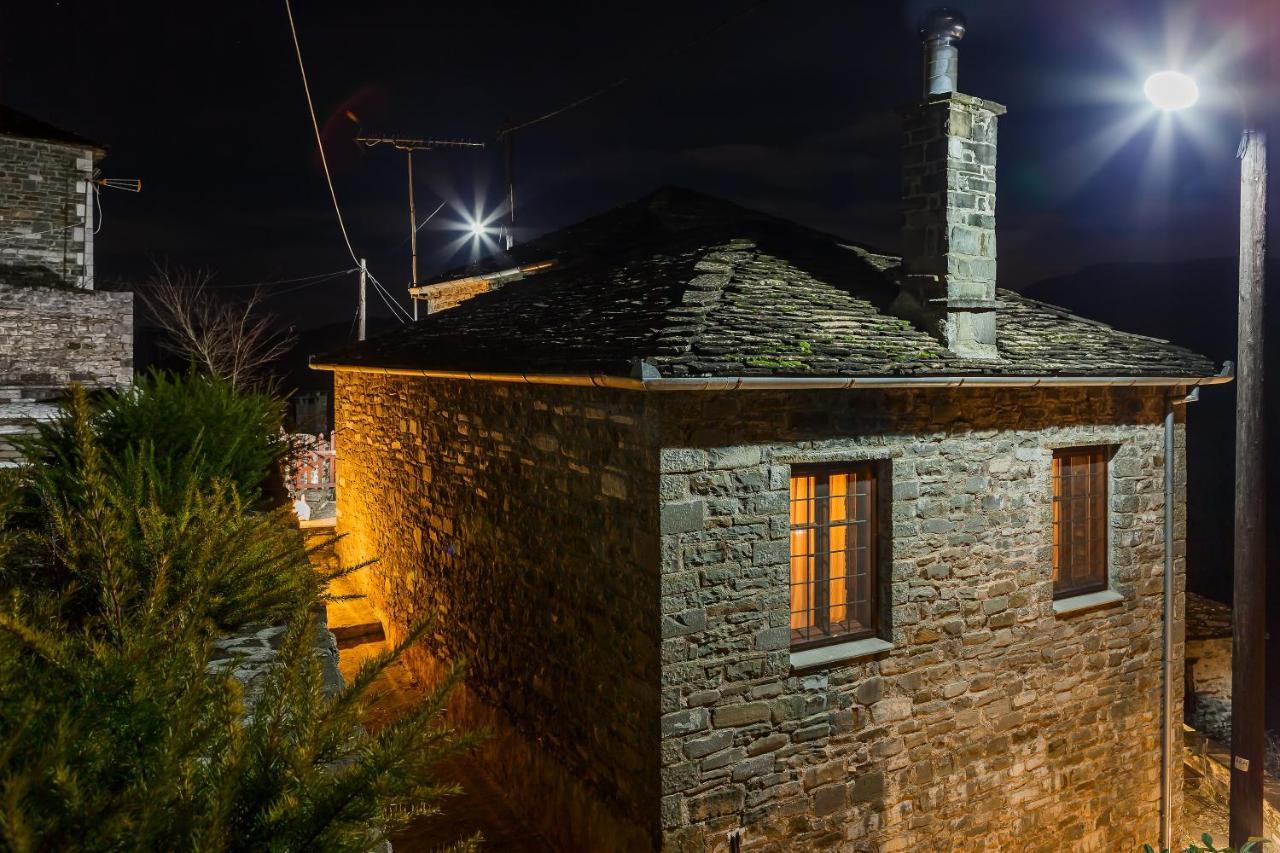 Heaven'S View Mansion - Zagori Stone Built Gem Vila Kípoi Exterior foto
