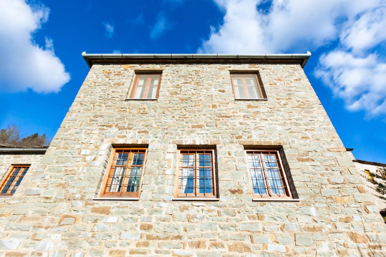 Heaven'S View Mansion - Zagori Stone Built Gem Vila Kípoi Exterior foto