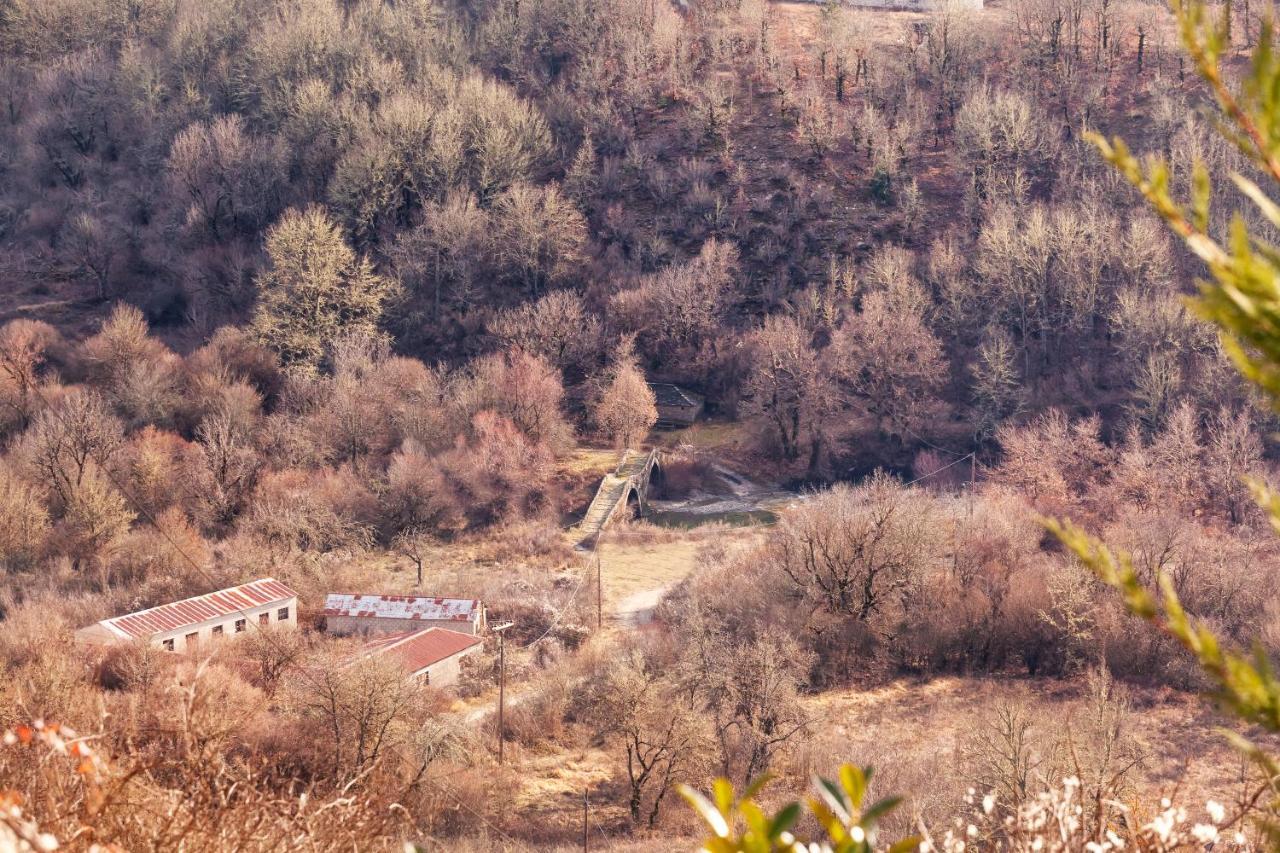 Heaven'S View Mansion - Zagori Stone Built Gem Vila Kípoi Exterior foto